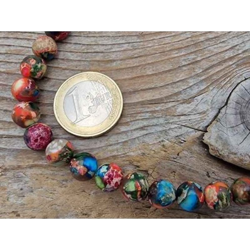 Imperial Jaspis Kette 8mm