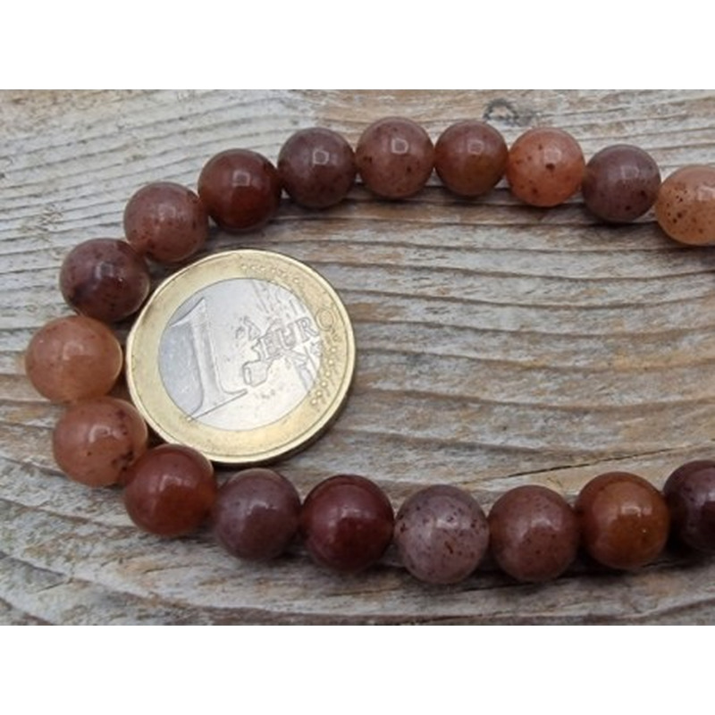 Purple Aventurin Kette 8mm