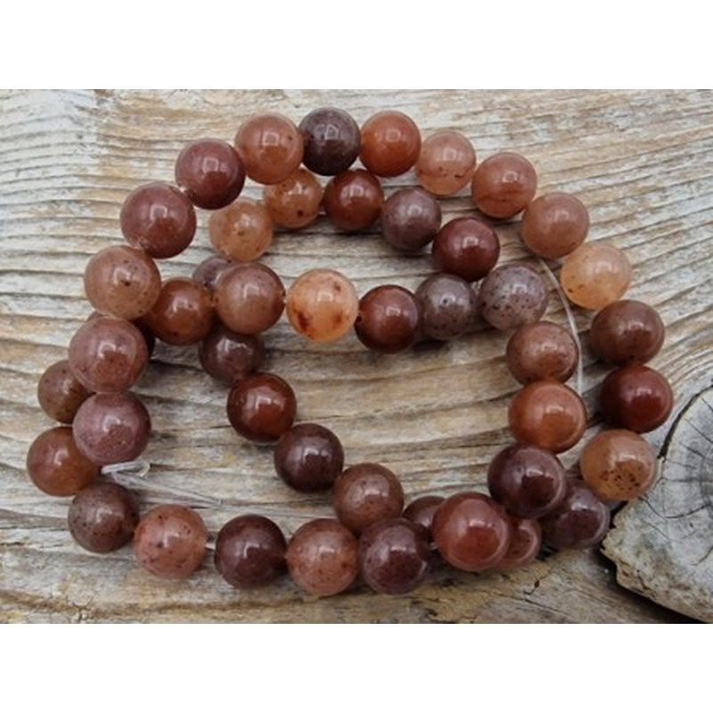 Purple Aventurin Kette 8mm