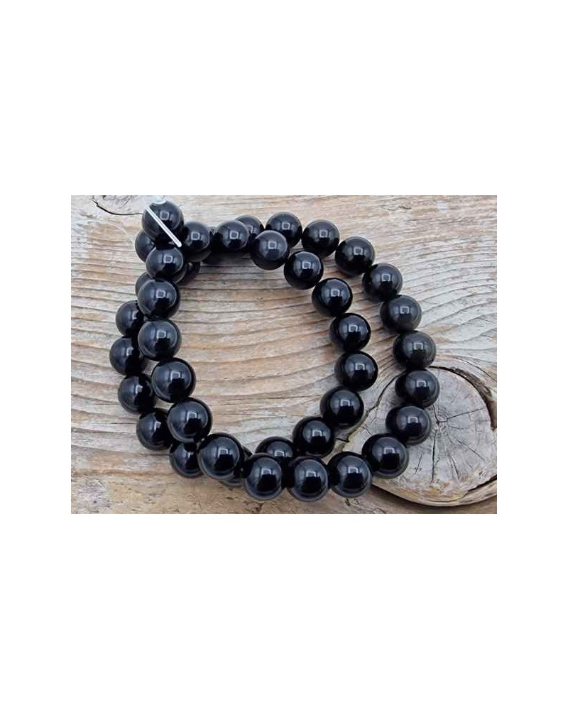 Regenbogenobsidiankette 10mm