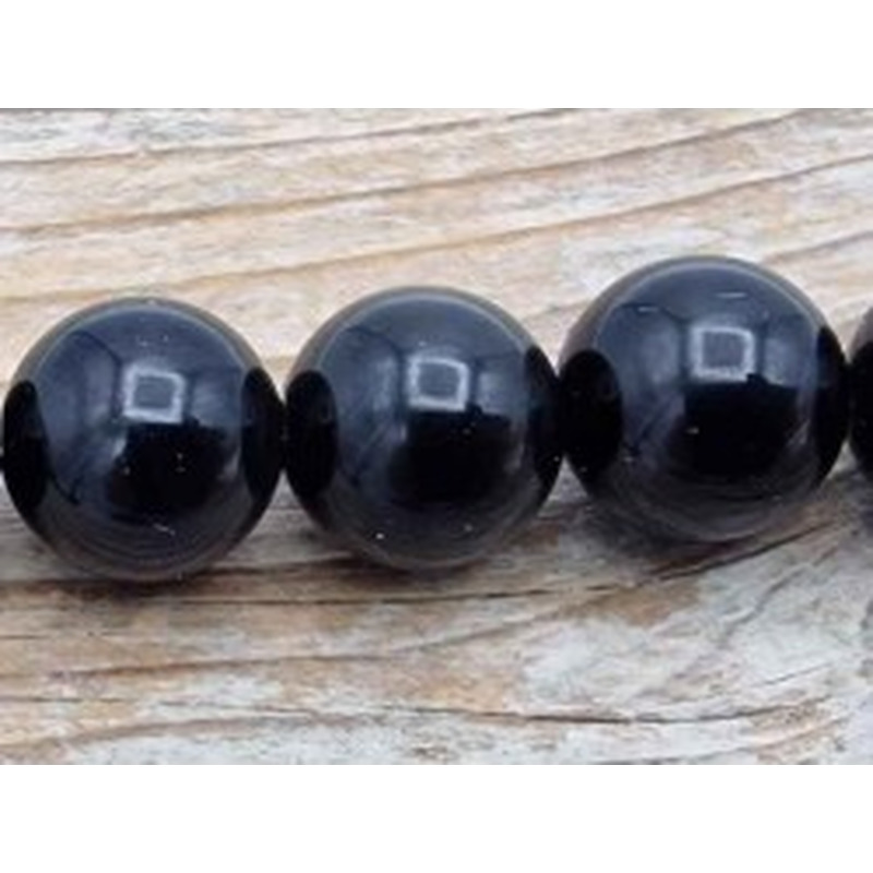 Regenbogenobsidiankette 10mm