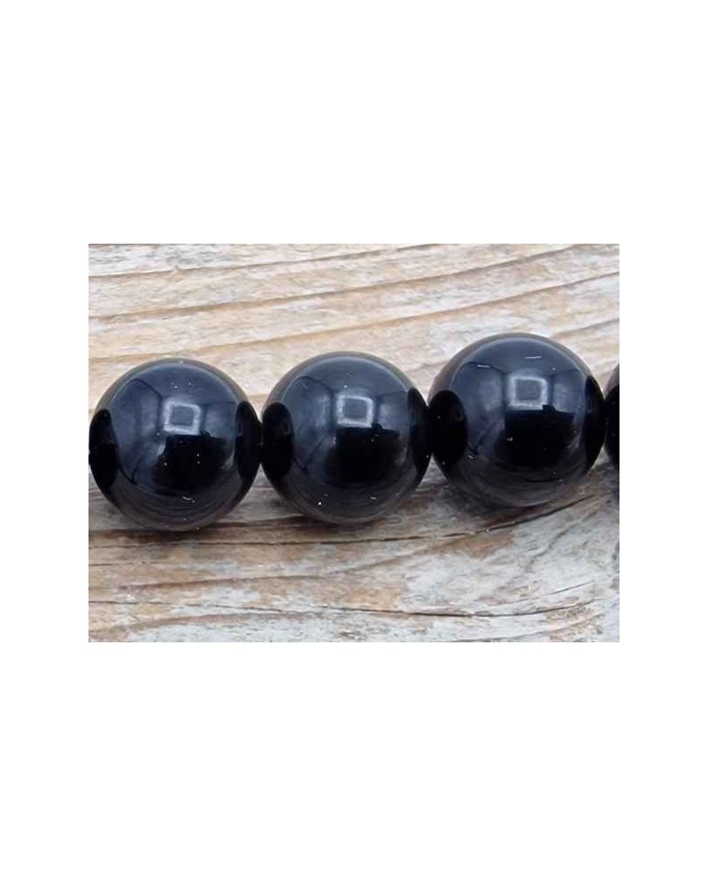 Regenbogenobsidiankette 10mm