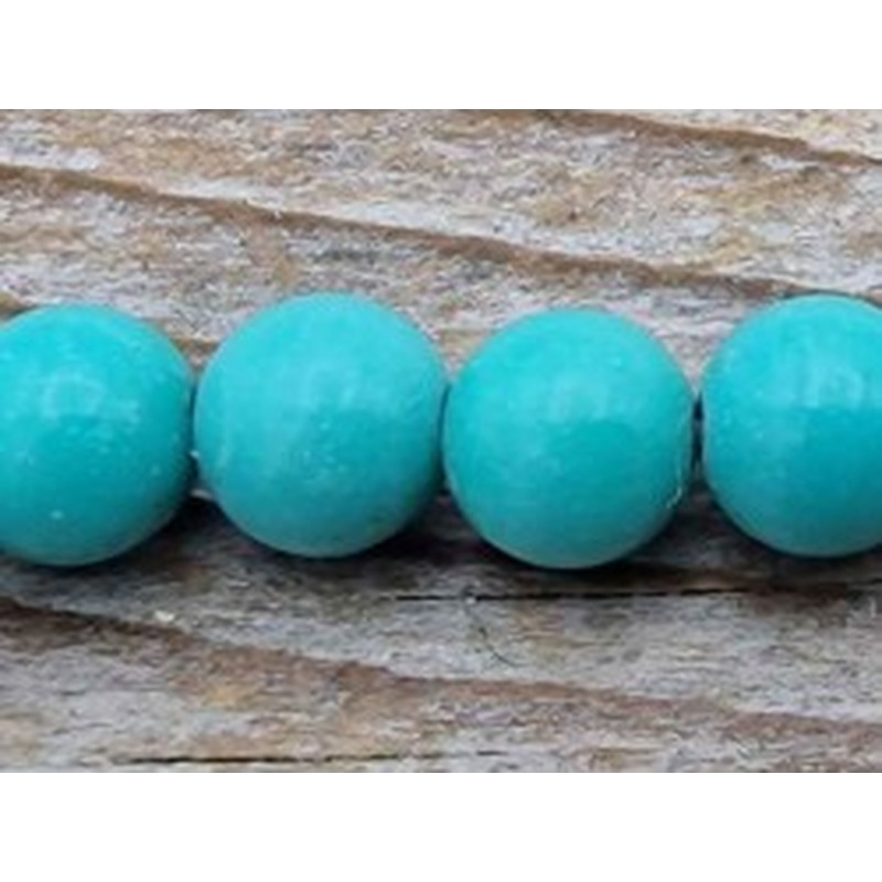Türkisimitatkette (Magnesit) 6mm