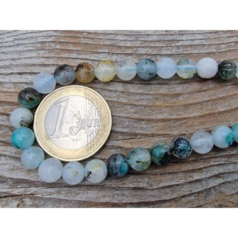 Chrysokollquarz Kette 6mm
