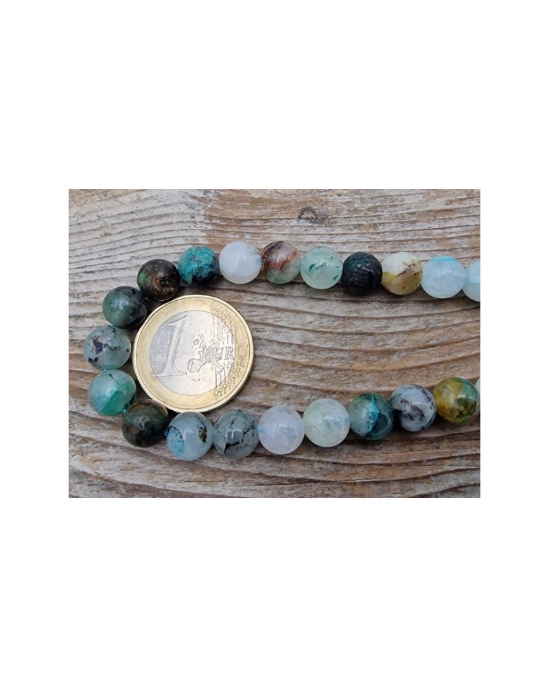 Chrysokollquarz Kette 8mm