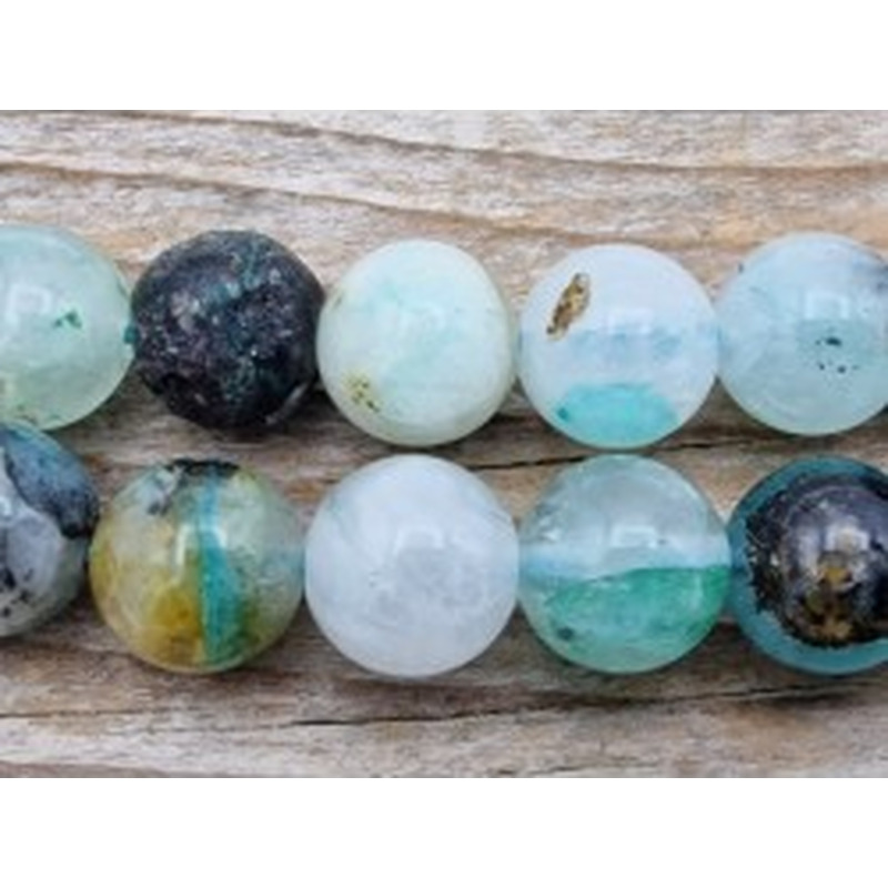Chrysokollquarz Kette 8mm
