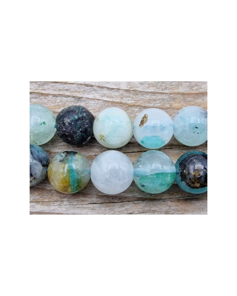 Chrysokollquarz Kette 8mm