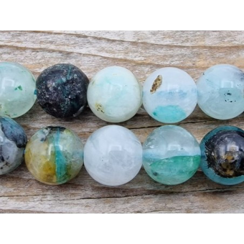 Chrysokollquarz Kette 8mm