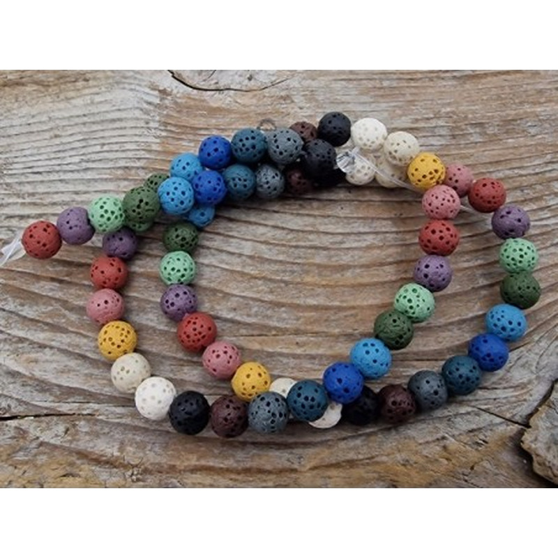 Lavakette 6mm multicolor