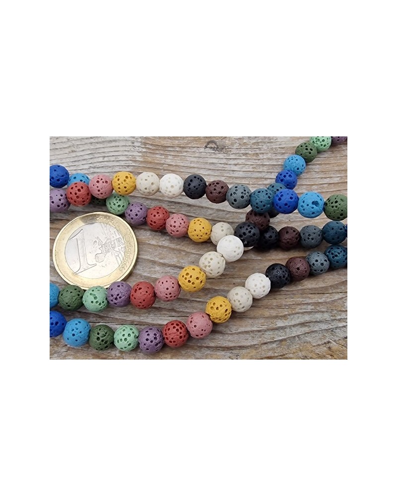 Lavakette 6mm multicolor