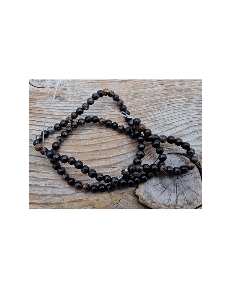 Golden Mica Kette 4mm