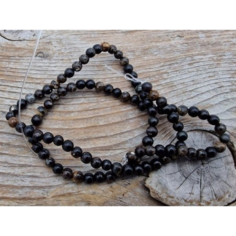 Golden Mica Kette 4mm
