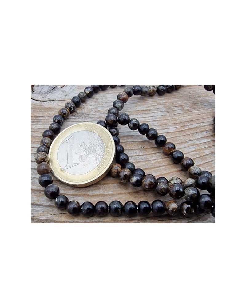 Golden Mica Kette 4mm