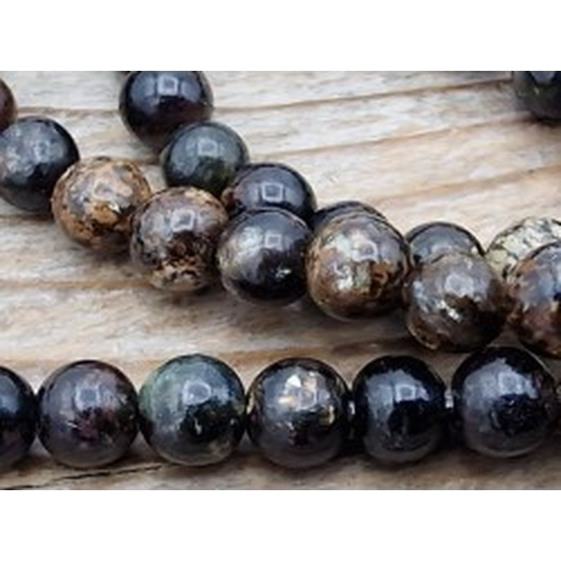 Golden Mica Kette 4mm