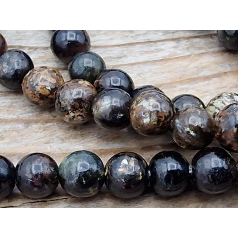 Golden Mica Kette 4mm