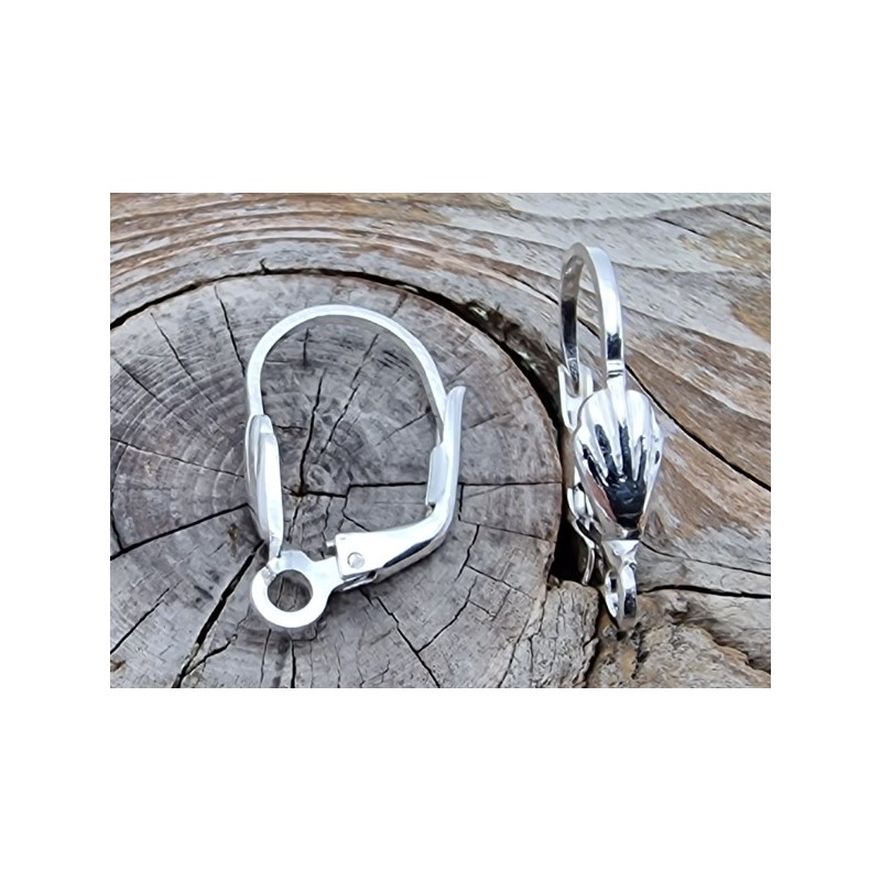 2 Stk. Brisur 11x18mm, 925 Silber