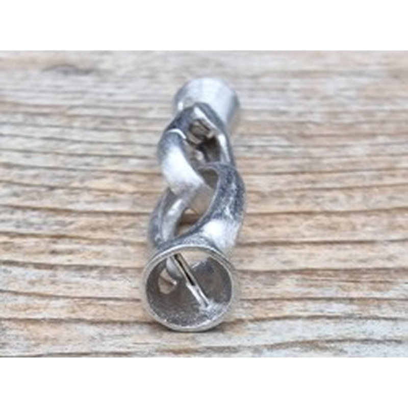 Schliesse 8x32mm, 925 Silber rhodiniert matt 2
