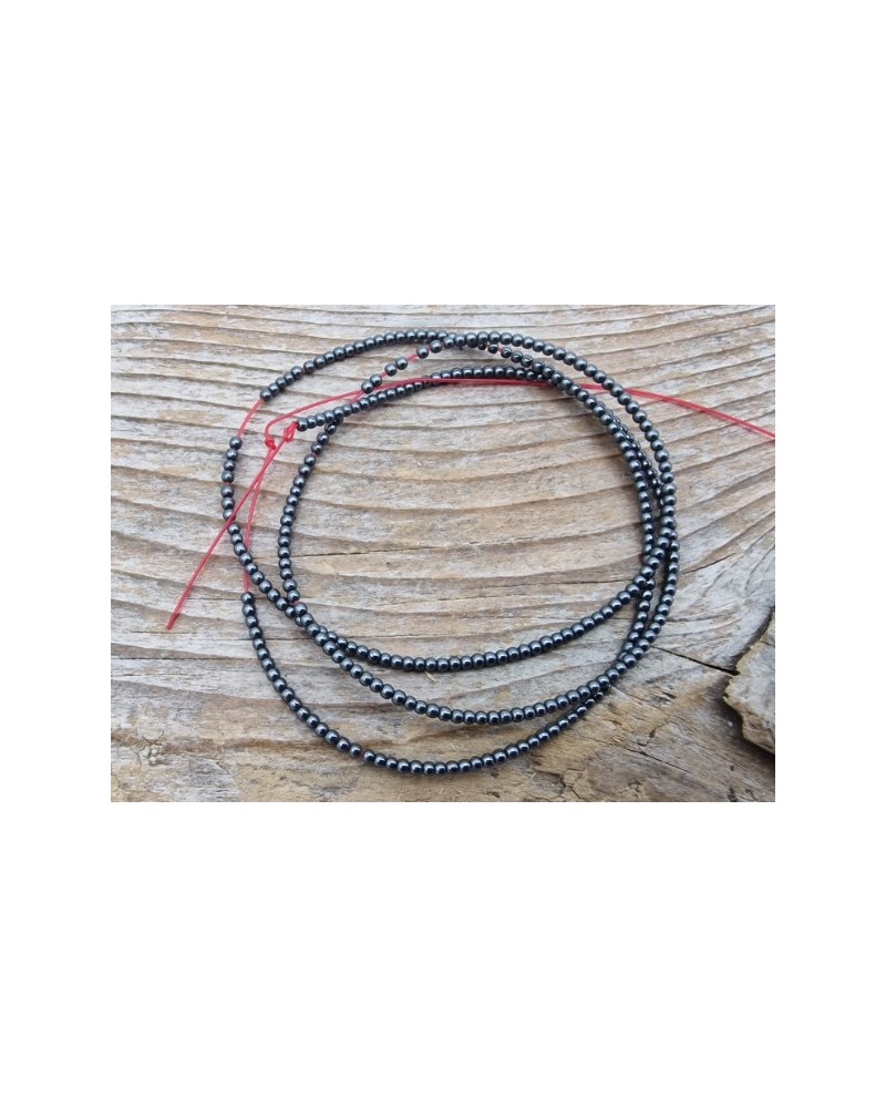 Blutsteinkette (Hämatit) XXS 1.5mm