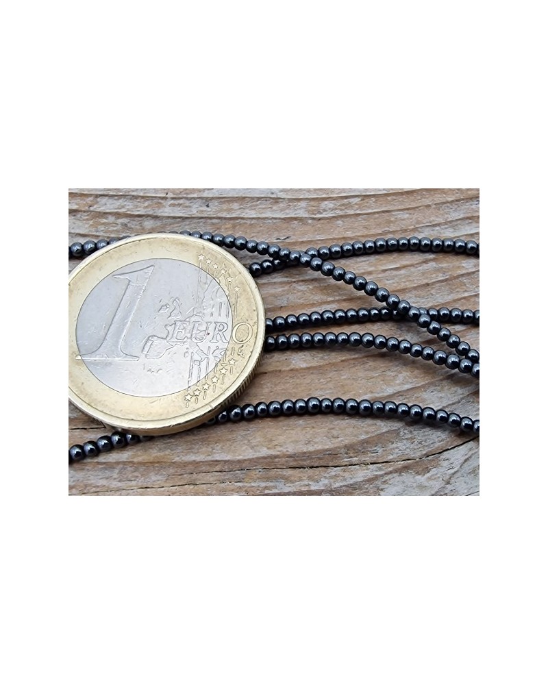 Blutsteinkette (Hämatit) XXS 1.5mm