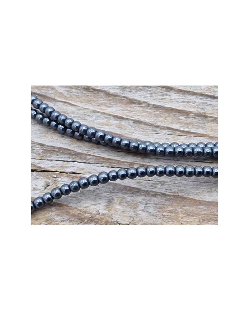 Blutsteinkette (Hämatit) XXS 1.5mm