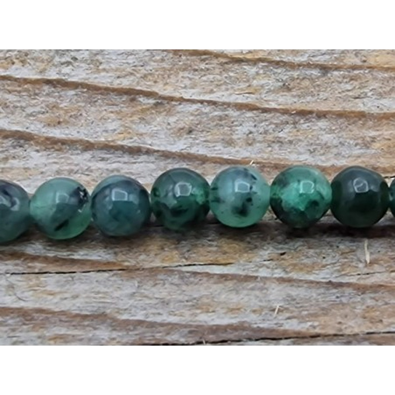 Smaragdkette (Beryll) 4mm