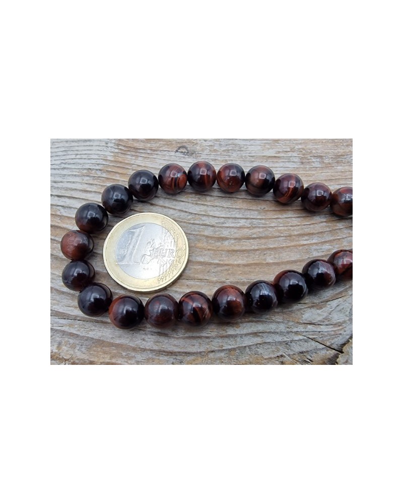 rote Tigeraugekette 8mm