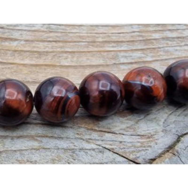 rote Tigeraugekette 8mm