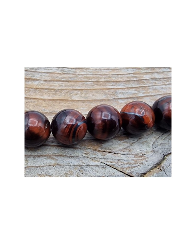 rote Tigeraugekette 8mm