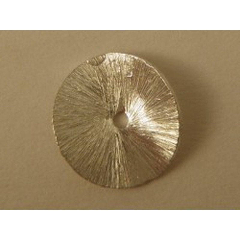 Zwischenteil, Scheibe Wave 10mm, Silber 2