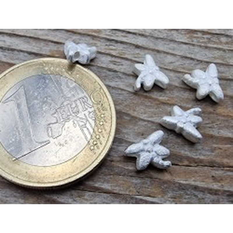 Zwischenteil, Libelle 7x6x2mm, 925 Silber 2