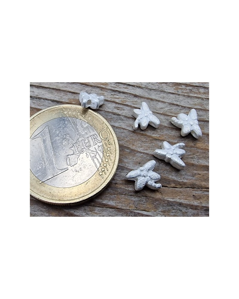 Zwischenteil, Libelle 7x6x2mm, 925 Silber