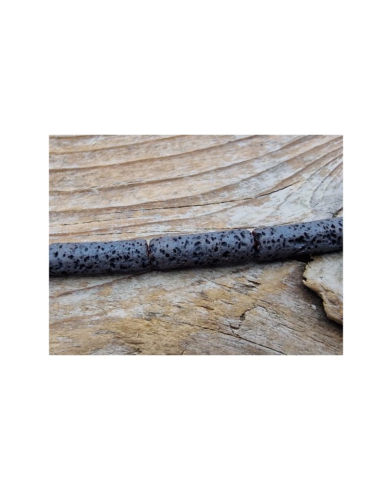 Blutsteinkette (Hämatit) Lavalook 4x13mm