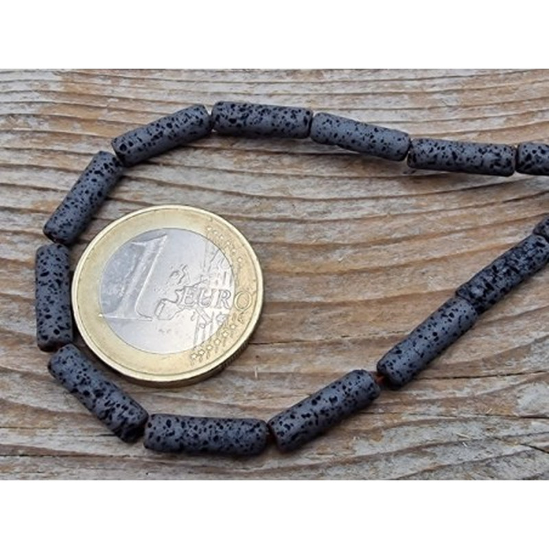 Blutsteinkette (Hämatit) Lavalook 4x13mm