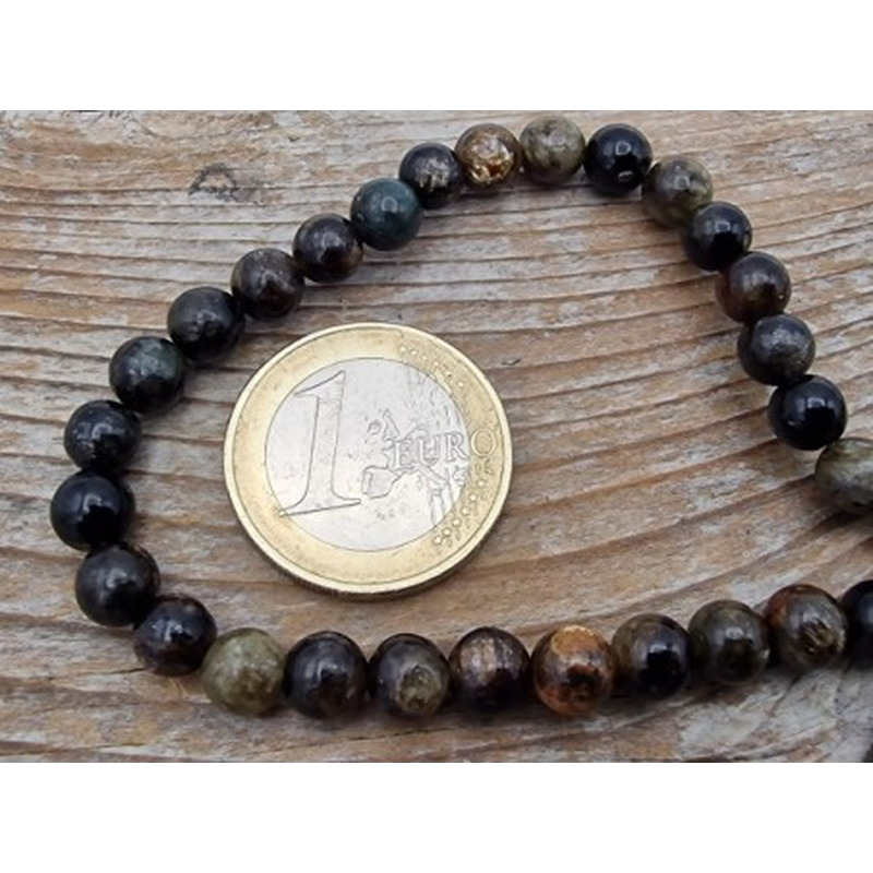 Golden Mica Kette 6mm