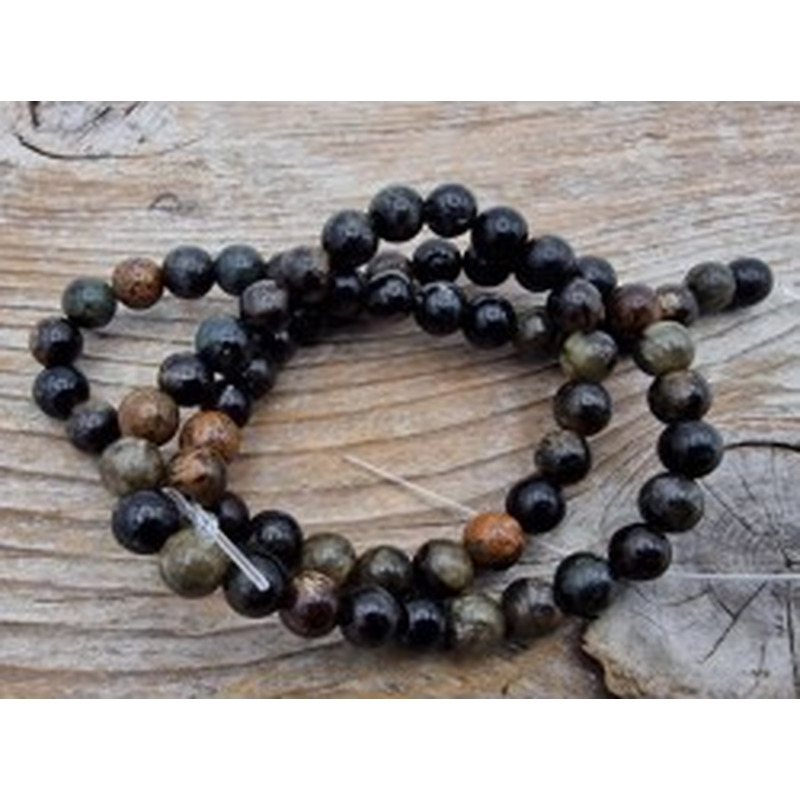 Golden Mica Kette 6mm 2
