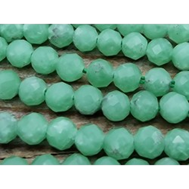 grüner Angelit facettiert 3mm