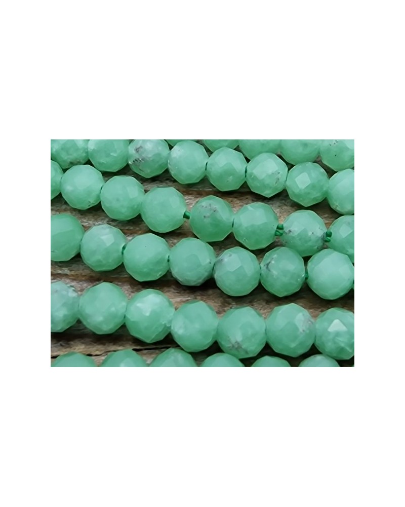 grüner Angelit facettiert 3mm