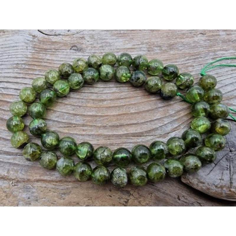Olivinkette (Peridot) 8mm