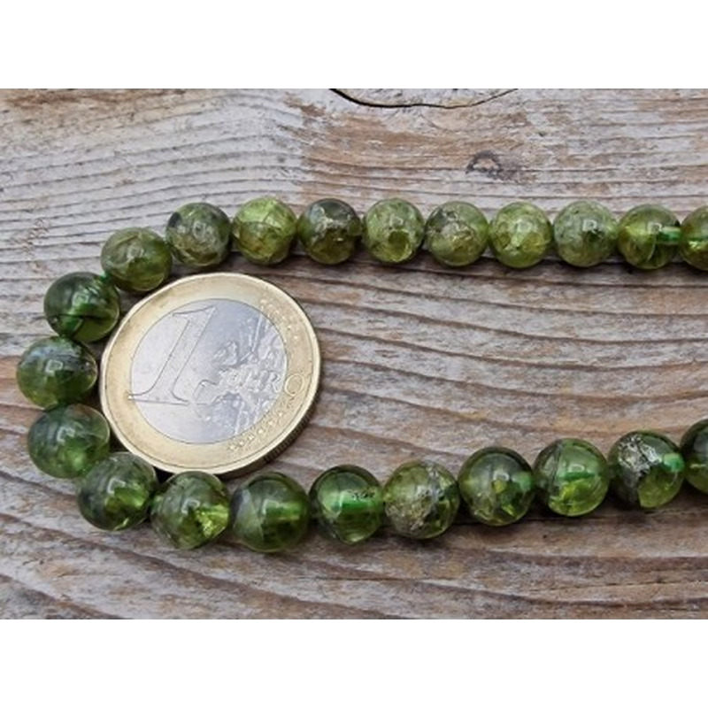 Olivinkette (Peridot) 8mm