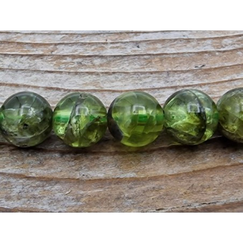 Olivinkette (Peridot) 8mm