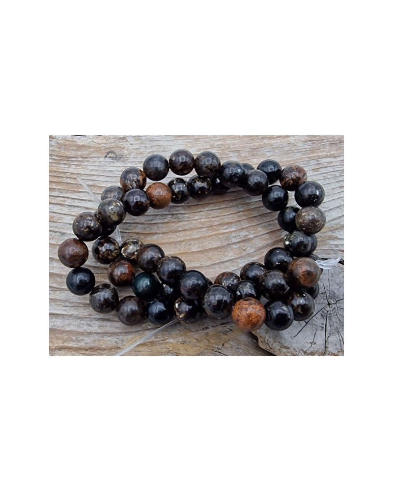 Golden Mica Kette 8mm