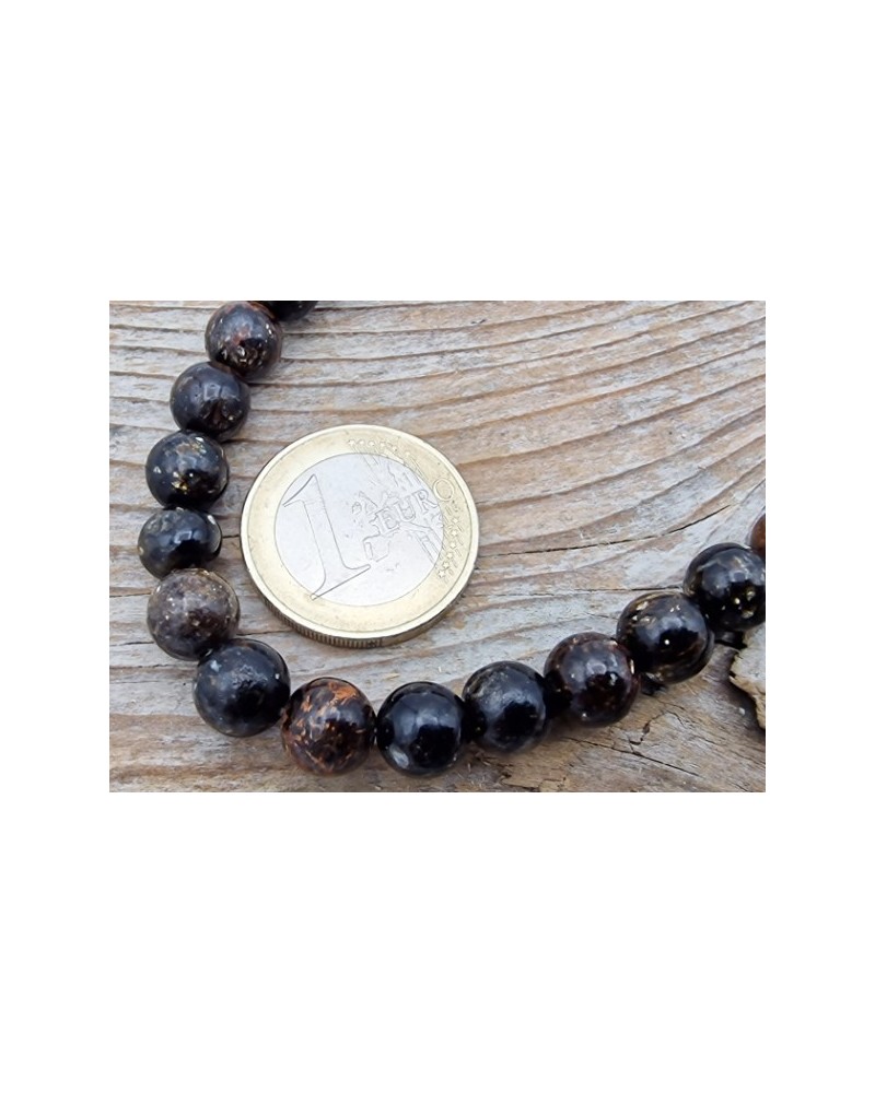 Golden Mica Kette 8mm