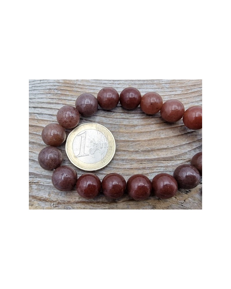 Purple Aventurin Kette 10mm