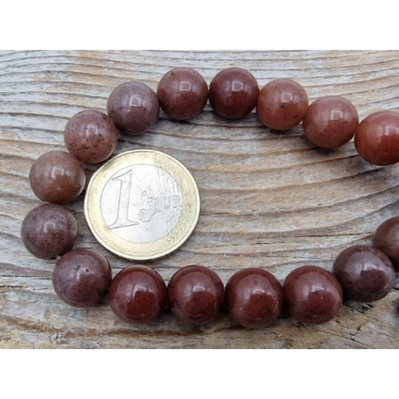 Purple Aventurin Kette 10mm