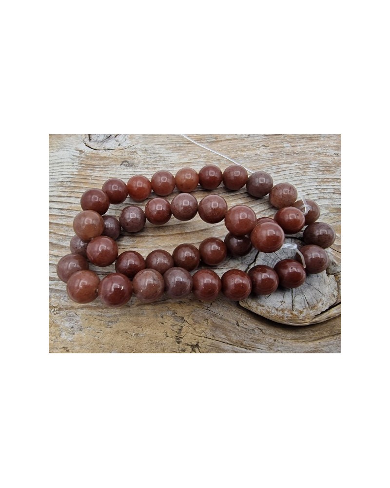 Purple Aventurin Kette 10mm