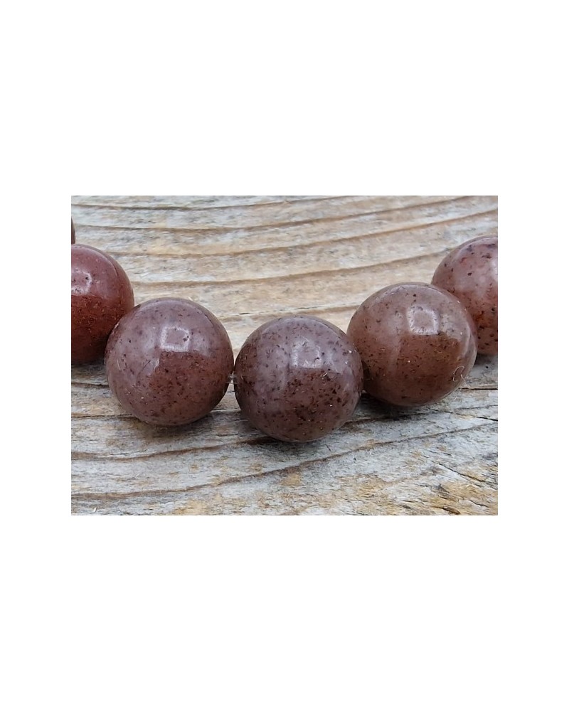 Purple Aventurin Kette 10mm