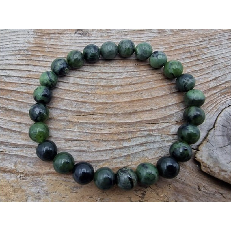 Nephrit (Jade) 8mm Armband
