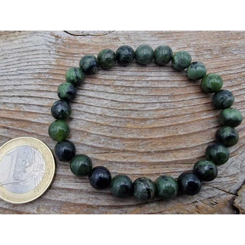 Nephrit (Jade) 8mm Armband