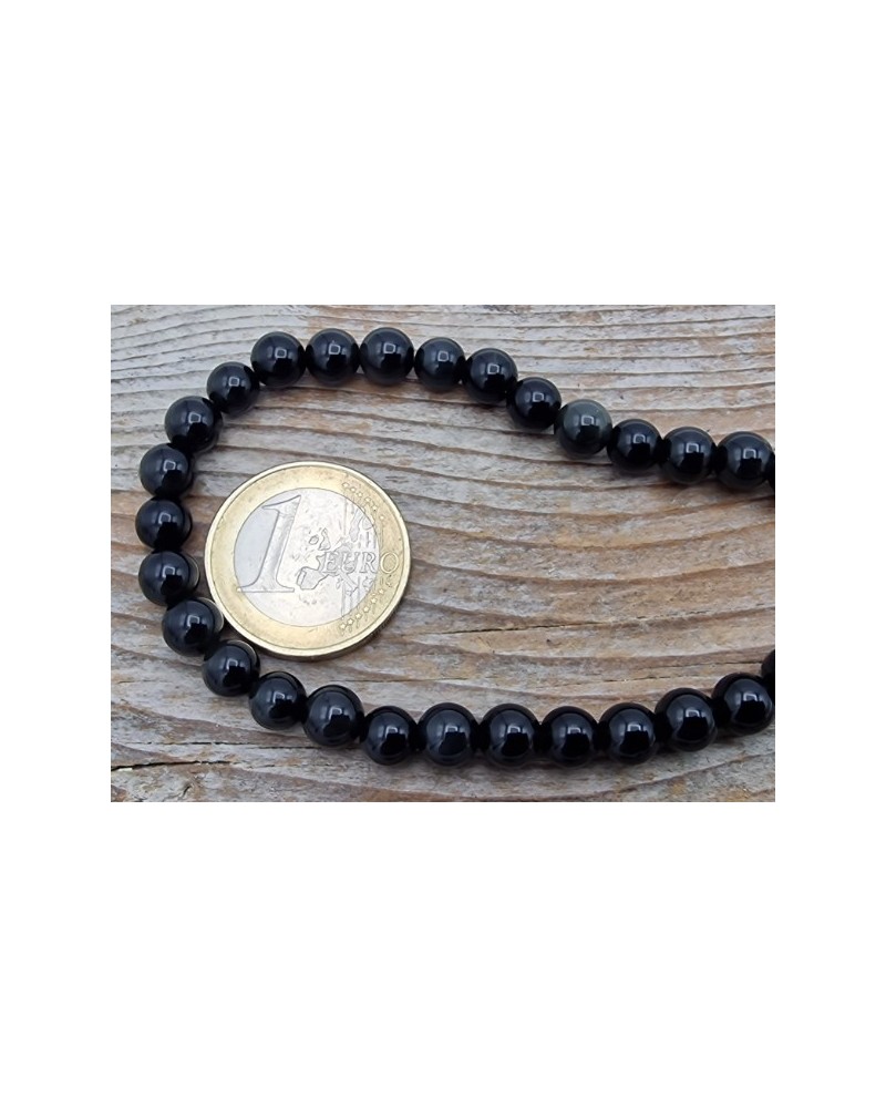 Regenbogenobsidiankette 6mm