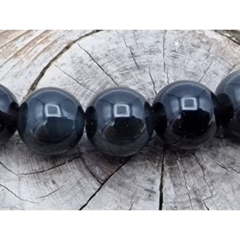 Regenbogenobsidiankette 6mm